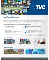 Video Solutions & Services Brochure