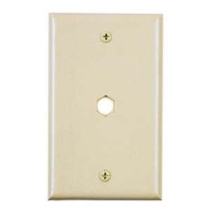 Wall Plate with one 3/8" Center Hole