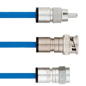 Belden Snap-N-Seal® BNC, RCA & F Male Compression Connectors