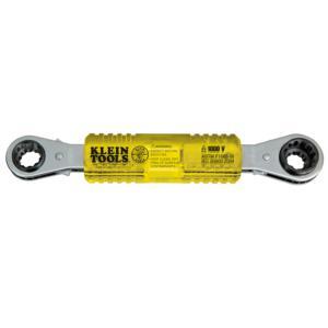 Klein Tools KT223X4-INS Lineman's Insulated 4-in-1 Box Wrench