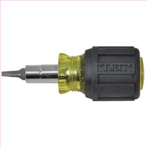 Klein 32562 6-in-1 Multi-Bit Stubby Screwdriver/Nut Driver