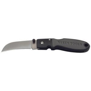 Klein Tools 44004 Lightweight Lockback Knife 2-3/8" Sheepfoot Blade