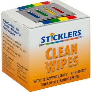 Sticklers CleanWipes 400 Fiber Optic Cleaning Wipes
