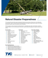Natural Disaster Preparedness
