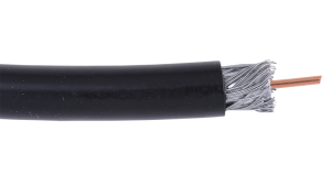 RG6 bare copper dual shielded coaxial outside plant cable swept to 3.0 GHz