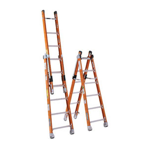Werner Fiberglass Combination Ladder