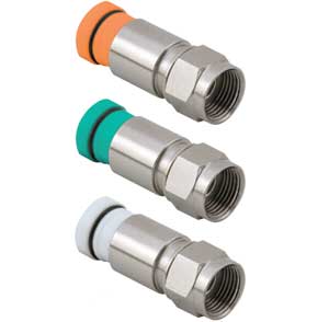Belden Snap-N-Seal™ "F" Series Male One-Piece Compression Connectors