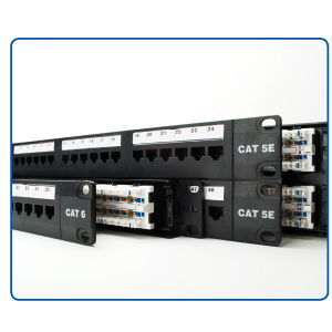 110-Type Rack Mount Patch Panels