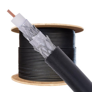 Belden 1189A 010U1000 Black RG6 Quad Cable