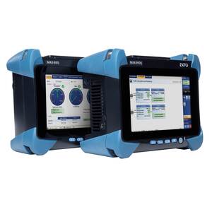 EXFO MAX-800 Series Handheld Tester – Ethernet and transport testing up to 100G
