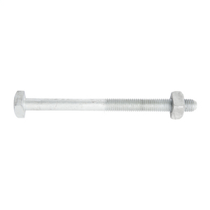 Hubbell Power Systems Bolt, 8816, Machine, Square Head, 5/8 in. X 16 in.