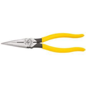 Klein D203-8 Heavy-duty 8" Longnose Pliers - Sidecutting