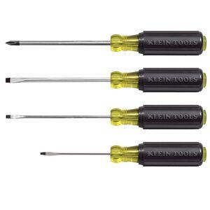 Klein 85484 4-Piece Mini Cushion Grip Screwdriver Set