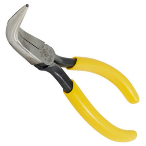 Klein D302-6 Curved Long-Nose Pliers