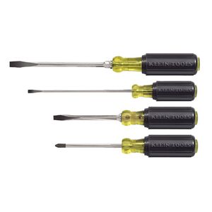 Klein Tools 85105 4-Piece Cushion-Grip Screwdriver Set