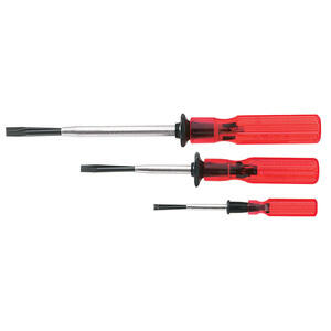 Klein SK234 3 Piece Slotted Screwdriver Set