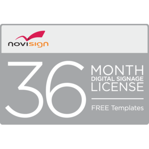 Novisign Digital Signage 36 Month License 