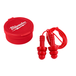 Milwaukee Tool Reusable Corded Ear Plugs – 3 Pack 