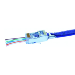 Platinum Tools EZ-RJ45® Shielded for CAT5e & CAT6 with External Ground