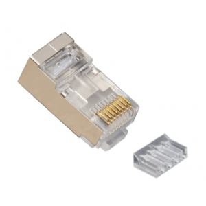 Platinum Tools Standard CAT6 Shielded, 2 Piece High Performance RJ45 Connectors