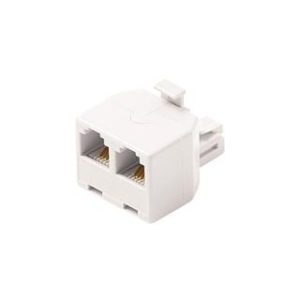 Adapter, Modular Tee, 4C, White